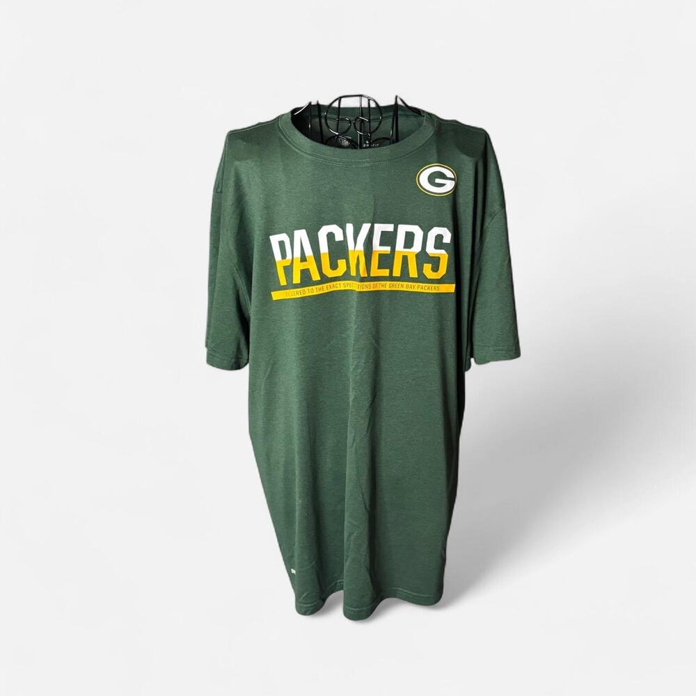 Nike Men’s Green Bay Packers NFL Training Dri-Fit Shirt - Heather Green XL